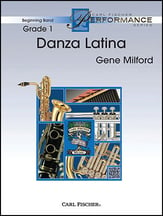 Danza Latina Concert Band sheet music cover